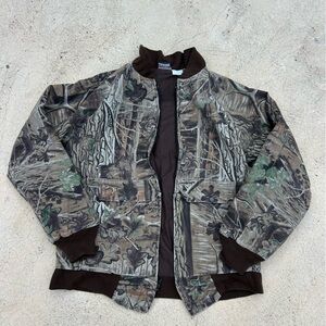 Vintage Grailed Bomber Camouflage Jacket with Brown Accents Thisulate Men’s M